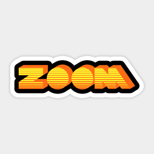 Zoom Children's Show Sticker